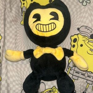 Bendy And The Ink Machine 8 inch Sitting Bendy Plush Sepia Tones Phatmojo